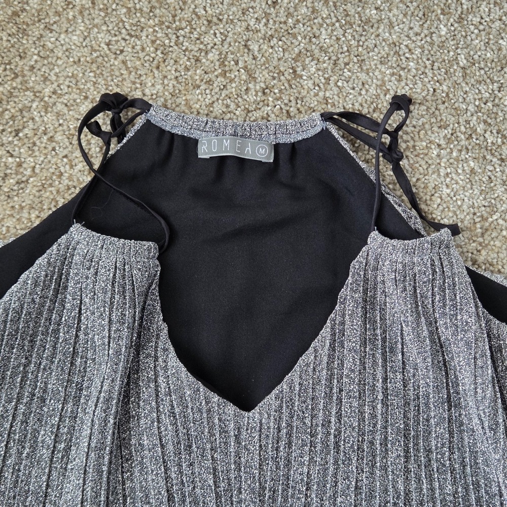 Romea Womens Blouse Size Medium‎ Faire Top - Picture 2 of 8